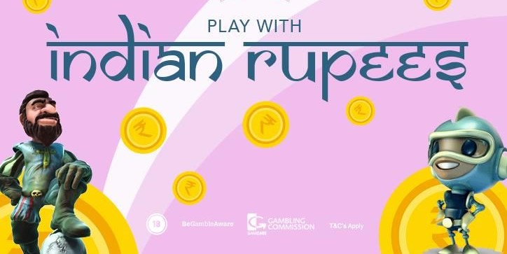 play with indian rupees